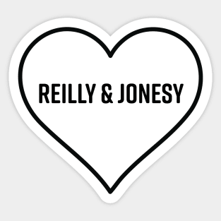 Reilly and Jonesy Heart Sticker